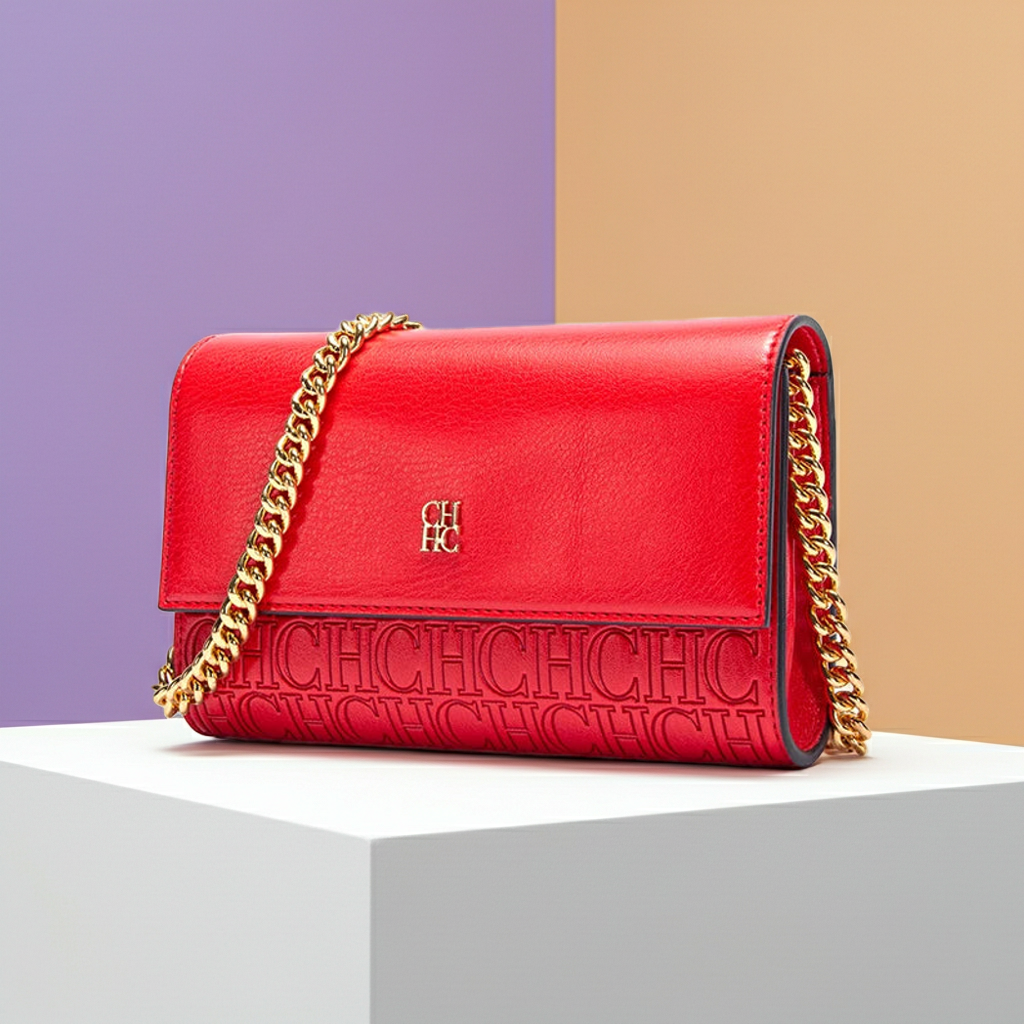 Minimalist Fashionable Shoulder Bag Red