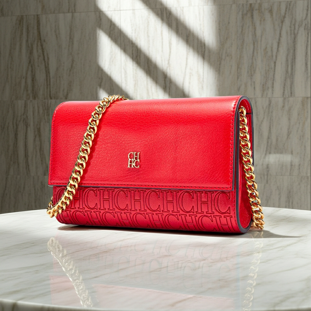 Minimalist Fashionable Shoulder Bag Red