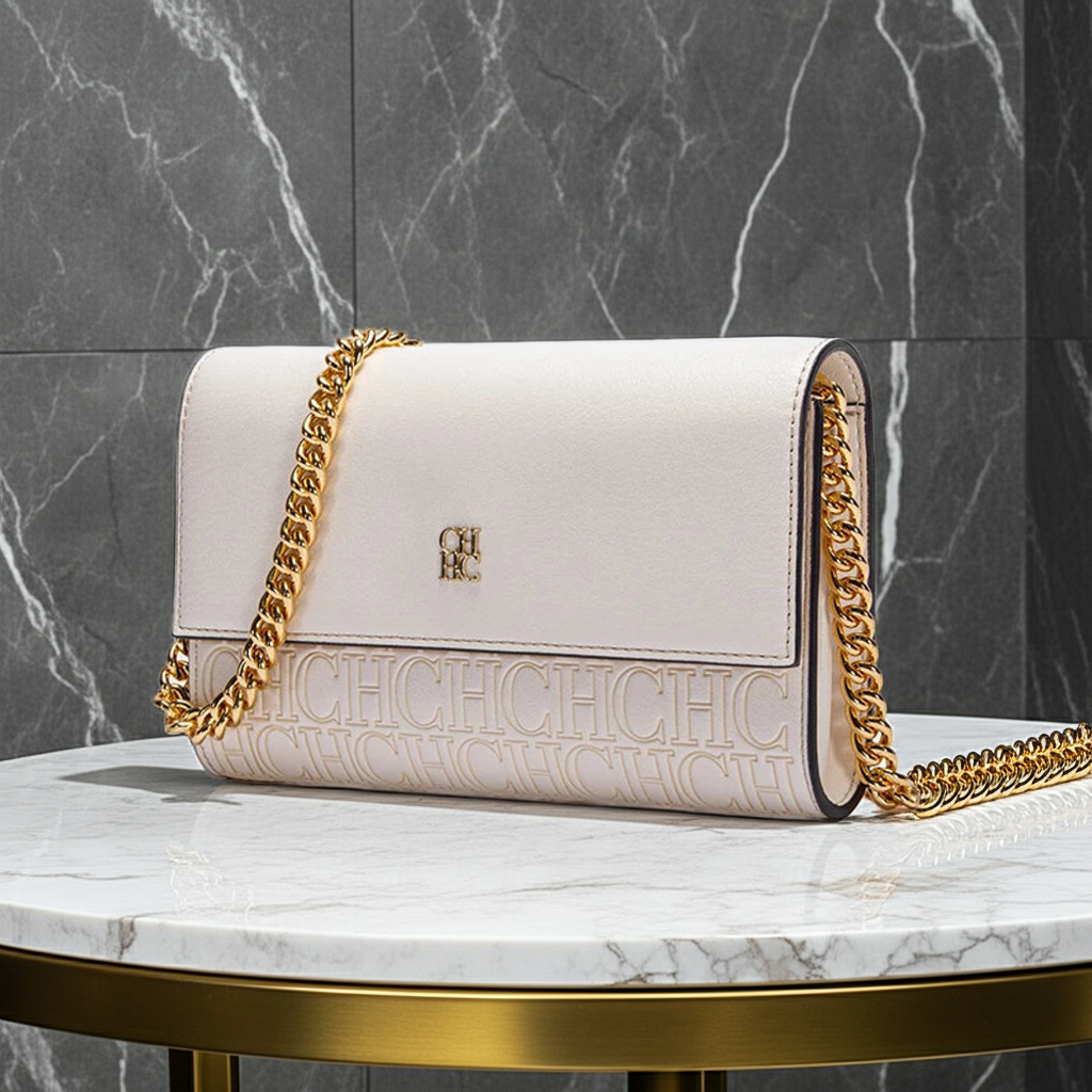 Minimalist Fashionable Shoulder Bag White