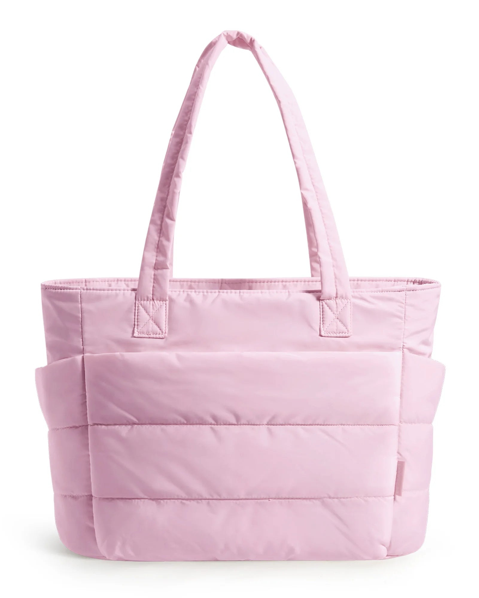 BAGSMART Women's Tote Bag Large Capacity Pink