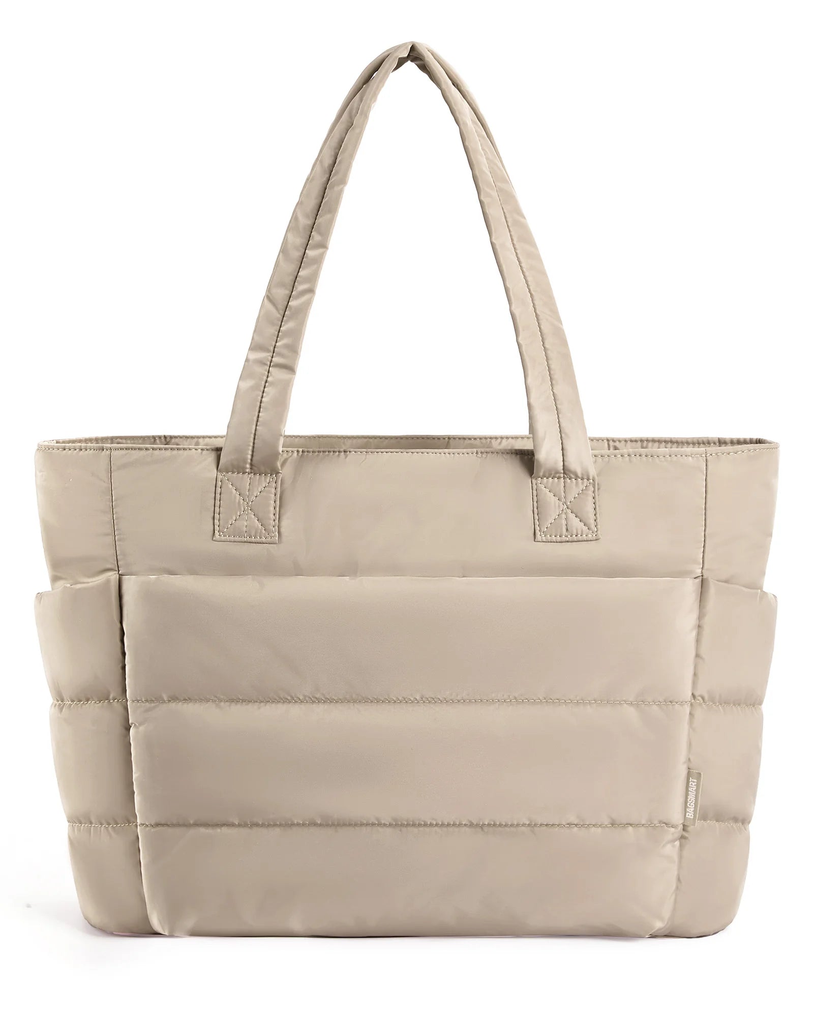 BAGSMART Women's Tote Bag Large Capacity Camel
