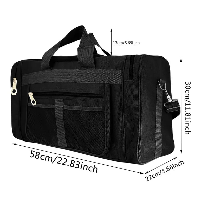 Large Duffel Bag Black