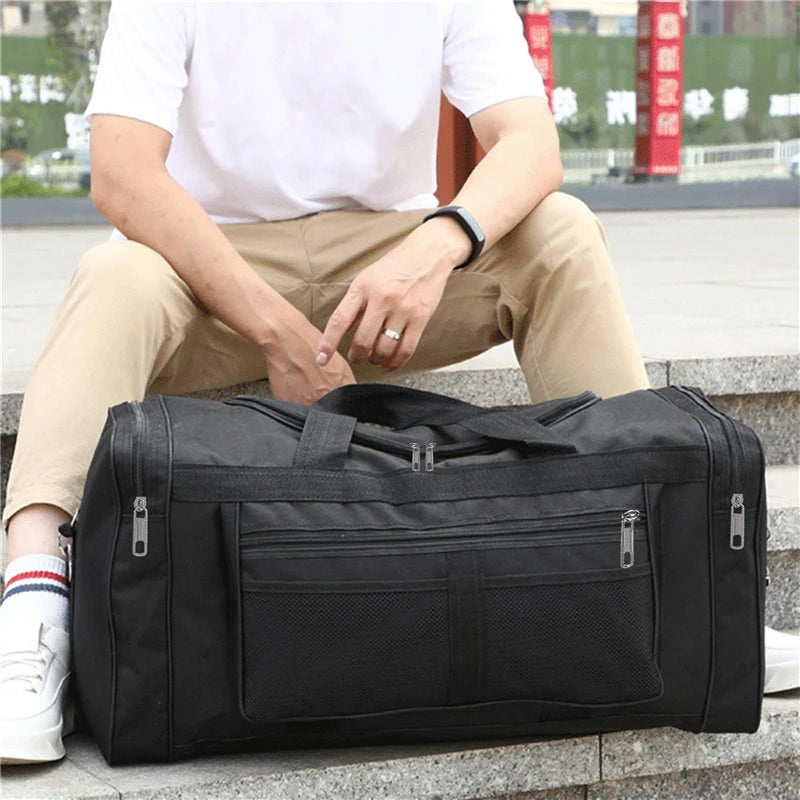 Large Duffel Bag Black