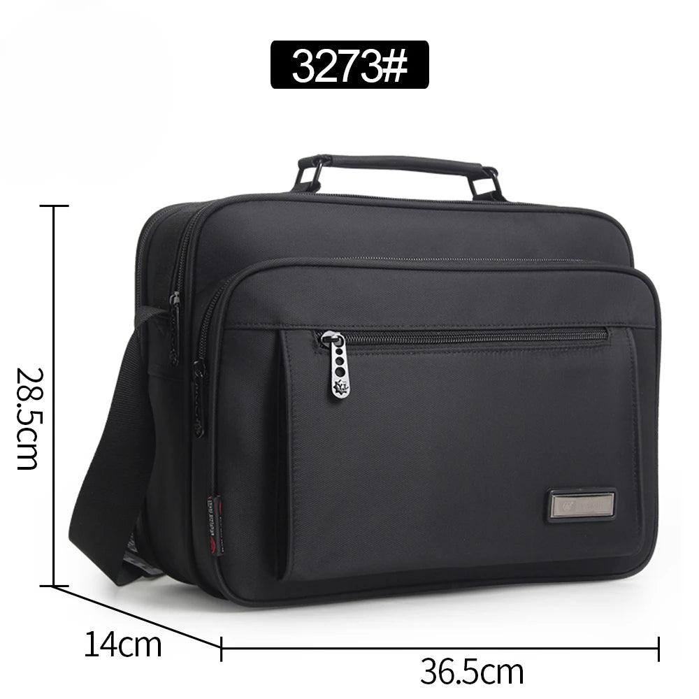 Large Shoulder Bag Waterproof Black