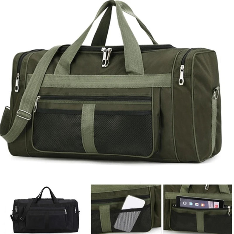 Travel Duffel Bag Military Green