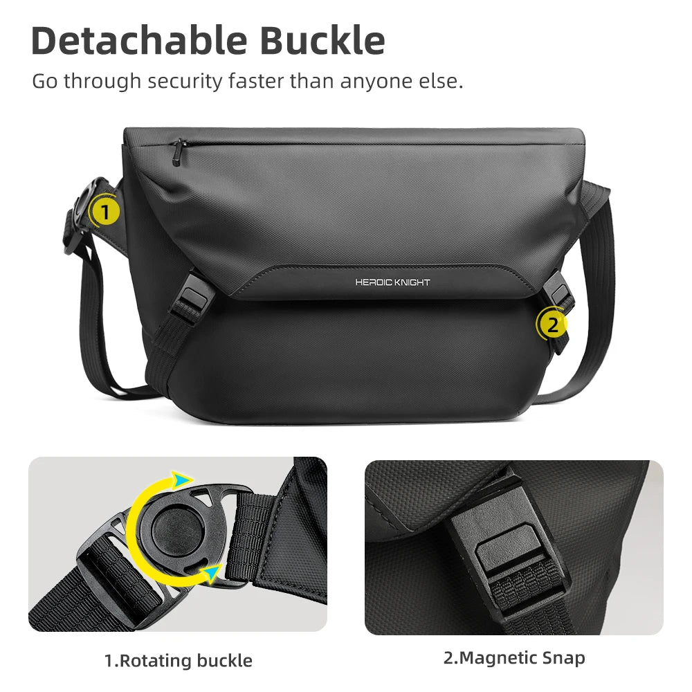 HK Water Repellent Messenger Bag