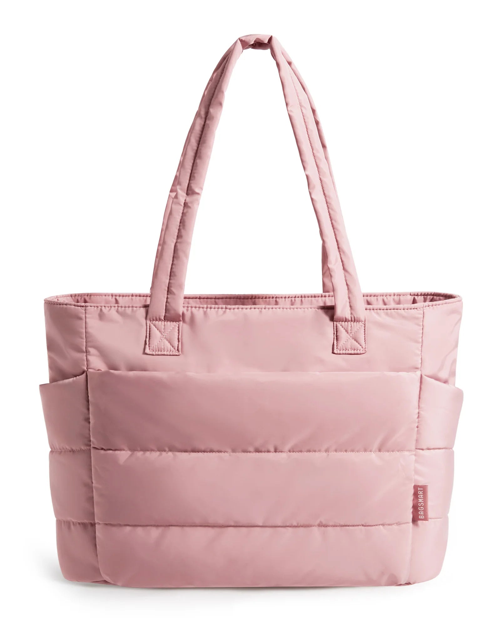 BAGSMART Women's Tote Bag Large Capacity Dark Pink