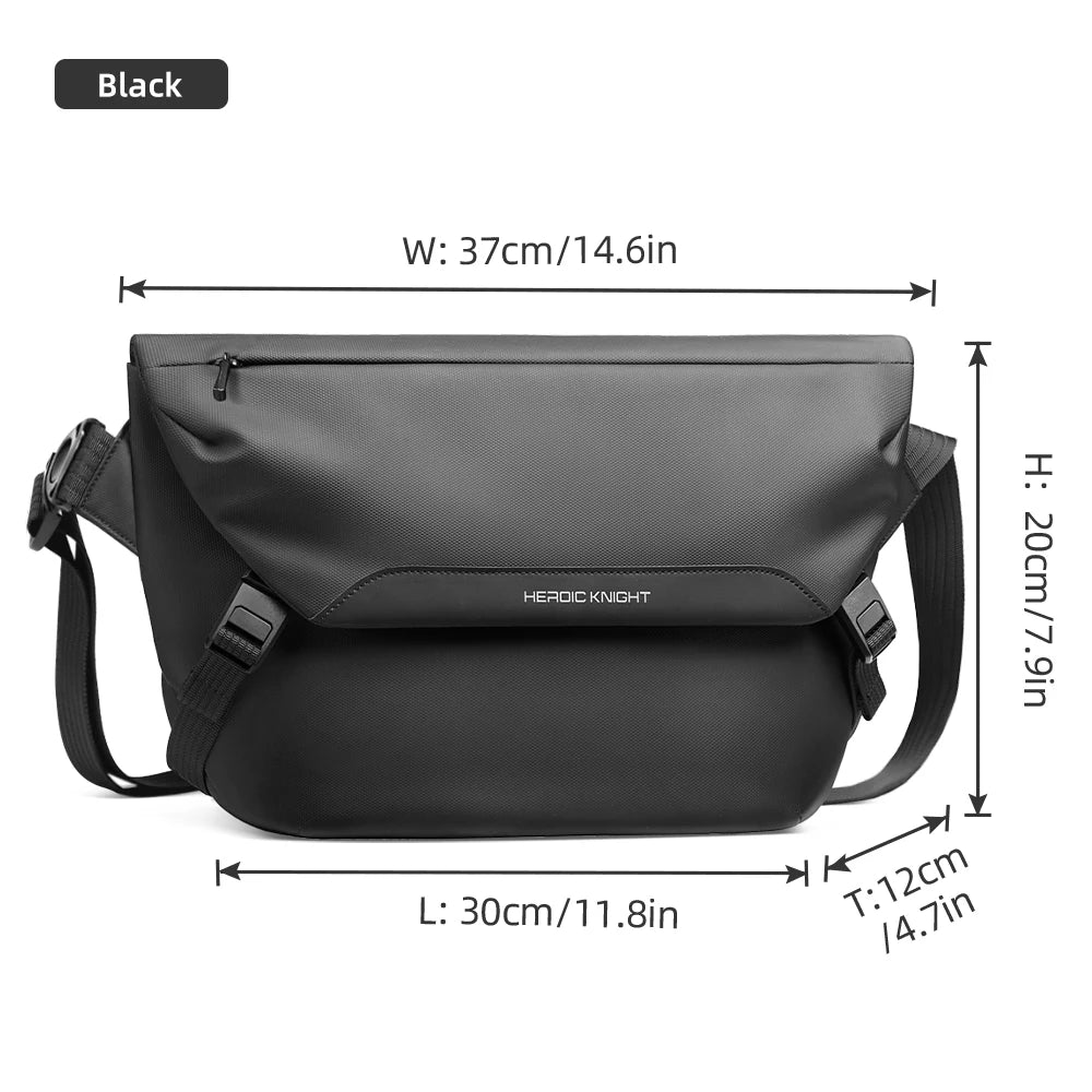HK Water Repellent Messenger Bag