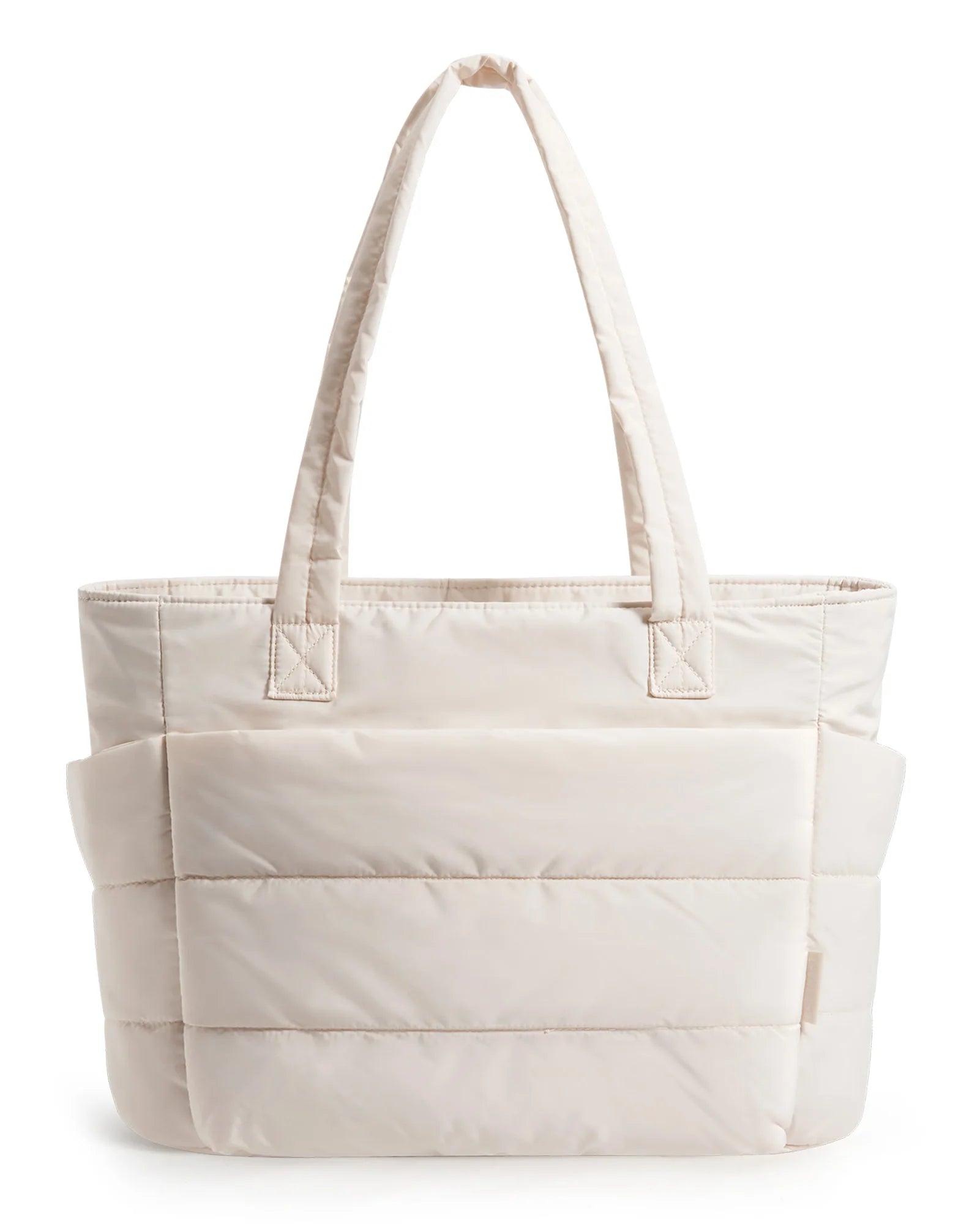 BAGSMART Women's Tote Bag Large Capacity Beige