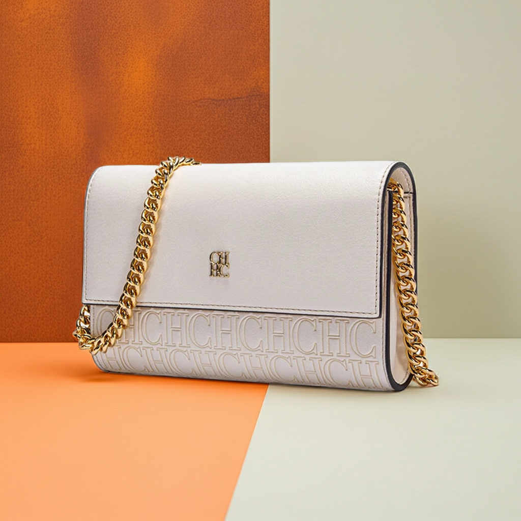 Minimalist Fashionable Shoulder Bag White